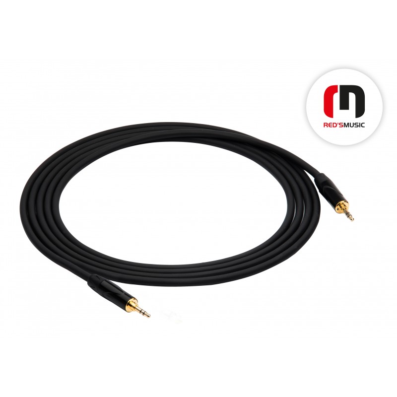 Reds Music  AU1980BX Kabel Audio - Jack stereo mini 3.5 / Jack stereo mini 3.5 długość 8.0 m
